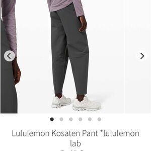 NWT! Lululemon joggers, size 8